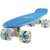 Skateboards Blue Kids Mini 22 inch Cruiser Beginner Skateboard Boys Board for Girl Youth Children Toddler Teenagers Adults Birthday (Blue) view 1