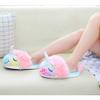 Anddyam Girls Shoes Family Cute Unicorn Household Anti-Slip Indoor Home Slippers (10-12 Little Kid, Rainbow) view 2