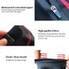 Lipport Waterproof Cycling Shoe Covers Winter Road Bike Overshoes Thermal Warm Shoes Cover for Men Women, MTB Bicycle BootiesRedL view 2