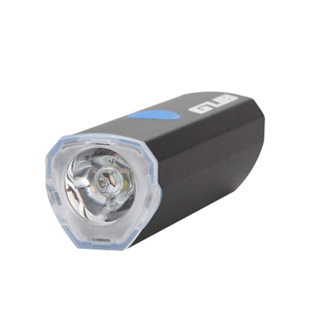 Mountain Bike Light Bike USB Charging Headlight Anti-rain Night Riding Equipment Bright Flashlight