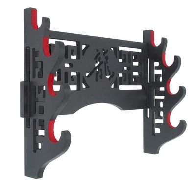 Wzqwqj Sword Holder Wall Mount Velvet Padded Katana Sword Holder-B