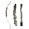 SHARROW Archery Takedown Recurve Bow Wooden Riser Hunting Adult Bow 18-40lbs Archery Target Practice Bow Traditional Longbow (34lbs) view 1