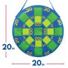 Franklin Sports Kids Dart Board - Inflatable Dart Ball Game with 3 Tennis Ball Self-Stick Darts - 20 X 20 view 2