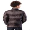 Ultra Game NBA Houston Rockets Mens Lightweight Packable Puffer Down Jacket, Black, Large view 2
