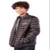 Ultra Game NBA Houston Rockets Mens Lightweight Packable Puffer Down Jacket, Black, Large view 3