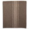 Farm Blue Wool Blanket Military Style - Thick & Lightweight Army Camping Blankets as a Survival Blankets, Car, Hiking 55% Wool 45% Blended Fibers (OD/Khaki Stripe 62" x 80" x 0.15") view 1