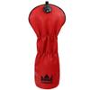 Craftsman Golf Fairway Headcover Embroidery Bomb, Red and White PU Leather Golf Head Covers Fairway Wood (F Wood Cover) view 3