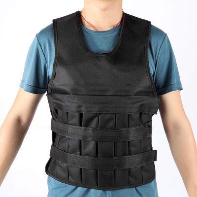 Antilog Weighted Vest Sports Exercise Fitness Adjustable Weighted Vest Training Waistcoat 20KG Loading(Black)