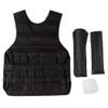 Antilog Weighted Vest Sports Exercise Fitness Adjustable Weighted Vest Training Waistcoat 20KG Loading(Black) view 3