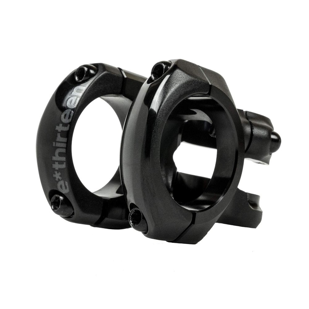 e*thirteen Plus 35 MTB Stem - 35mm Clamp, 7050 Aluminum, 40/50mm Length, Color Options, Mountain Bike, XC, Enduro Trail, DH (Black, 40mm)