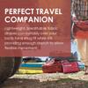 SAGEFINDS Airplane Travel Blanket | Compact Throw Blanket for Camping and Hiking | Converts into a Pillow | Travel Gift | Soft Jersey Knit | Fits in Backpack | Attaches to Luggage | Travel Essential view 3
