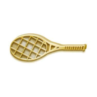 .37" x 1" Tennis Pins, Perfect Chenille Tennis Gold Lapel Pins To Reward Tennis Players 50 Pack