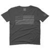 0176. Gray America USA American United States Vintage Flag Patriotic Style for Men T Shirt (Charcoal, 2X-Large) view 1