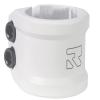 ROOT INDUSTRIES Lithium Double Clamp - Pro Trick Stunt Scooter Clamp - Compatible with Freestyle Bars Standard/Oversized - Variety of Colors - 2 Bolt 6mm Compression for Kick Push Scooter (White) view 1