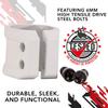 ROOT INDUSTRIES Lithium Double Clamp - Pro Trick Stunt Scooter Clamp - Compatible with Freestyle Bars Standard/Oversized - Variety of Colors - 2 Bolt 6mm Compression for Kick Push Scooter (White) view 3