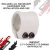ROOT INDUSTRIES Lithium Double Clamp - Pro Trick Stunt Scooter Clamp - Compatible with Freestyle Bars Standard/Oversized - Variety of Colors - 2 Bolt 6mm Compression for Kick Push Scooter (White) view 4