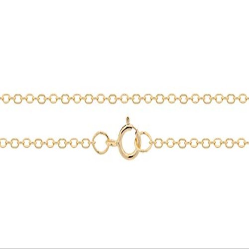 14Kt Gold Filled 1.5x1.4mm 24" Flat Cable Chain with Clasp - 1pc (6656)/1