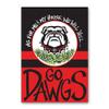 Magnolia Lane UGA Georgia Bulldogs 40X28 House Flag view 1