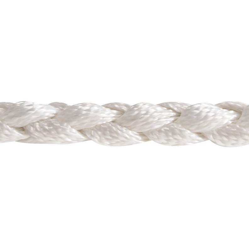 Classic Equine Braided Nylon Tape Halter, White