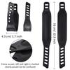 2 Pairs Exercise Bike Pedal Straps Universal Pedal Straps of 1.7 x 12 Inch for Exercise Cycle Home or Gym view 2