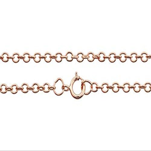 14Kt Rose Gold Filled 2.5x2mm 30" Neck Chain with Clasp - 1pc (6710)/1