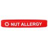 SayitBands YOUTH Sized Nut Allergy Medical Alert Wristband Bracelet view 1