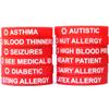 SayitBands YOUTH Sized Nut Allergy Medical Alert Wristband Bracelet view 2