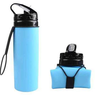 Foldable Silicone Portable Colorful Water Cup Outdoor Sports Tourism Fitness Climbing Cup