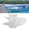 Acouto Outboard Motor Prfor Opeller 11 1/8 x13-G 3 Blades Aluminum Marine Boat Prfor Opellers Outboard Motor Prfor Opeller for view 3