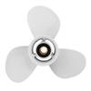 Acouto Outboard Motor Prfor Opeller 11 1/8 x13-G 3 Blades Aluminum Marine Boat Prfor Opellers Outboard Motor Prfor Opeller for view 4