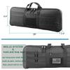 KRATARC Archery Takedown Recurve Soft Bow Case Tactical Bow Holder Bag with Shoulder Strap (Black- 1) view 4