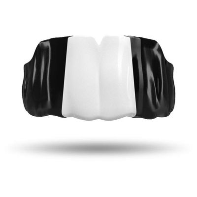 Impact All Sports Mouthguard Lacrosse, Football, Hockey, Basketball, Jiu-Jitsu, and More, Breathable Mouthguard for Youth Adults, Professional Custom-Fit, Black White Black