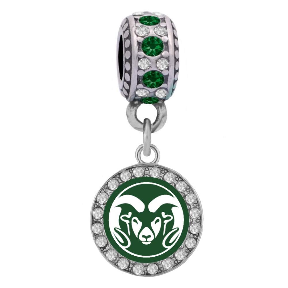 Final Touch Gifts Colorado State University Crystal Charm
