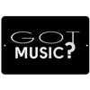 Makoroni - GOT Music - Street Sign 12"x18" Aluminum, Des n14 view 1