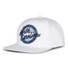 NCAA North Carolina Tar Heels Unisex Retro Classic Circle Design, White, Adjustable view 2
