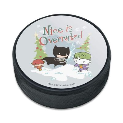 GRAPHICS & MORE Batman Joker Nice is Overrated Ice Hockey Puck