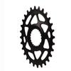 ABSOLUTEBLACK Chainring Direct Mount Singlespeed 28TBlack, Aluminium 7075, Oval, 1x10/11/12 view 3