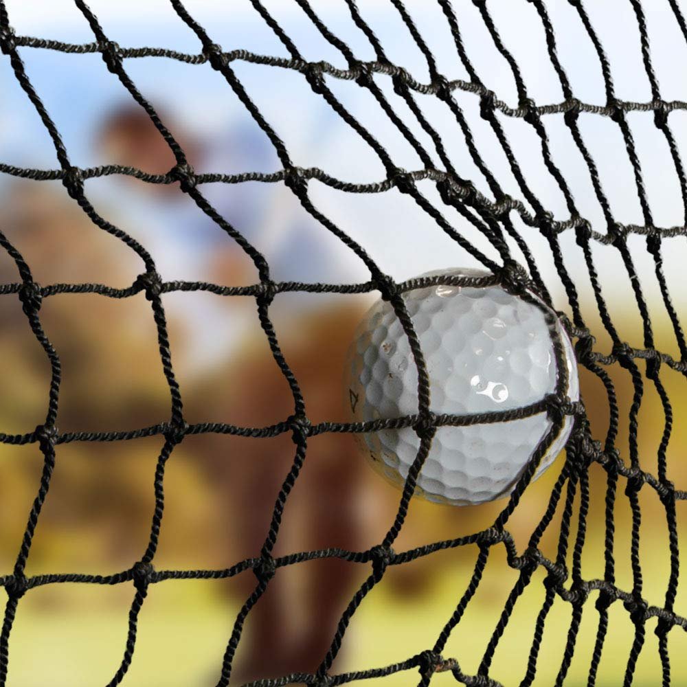 On Deck Sports Residential Golf Netting for Backyards, Driving & Chipping Practice, and Indoor & Outdoor Simulators - High Impact 15' x 15'