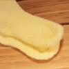 BambooMN Women's Extra Large Fuzzy Soft Colored Cozy Plush Warm Fluffy Socks - Yellow - 4 Pairs view 4