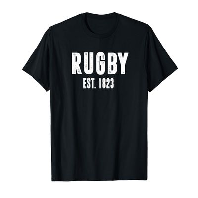 Rugby Apparel Classic Design Rugby Established 1823 T-Shirt