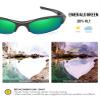 BLAZERBUCK Polycarbonate Polarized Replacement Lenses & Sock Kit for Oakley Flak Jacket OO9008/Flak Jacket Asian Fit - Emerald Green AR Coated view 3
