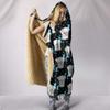 Maltese Dog Pattern Print Hooded Blanket view 3
