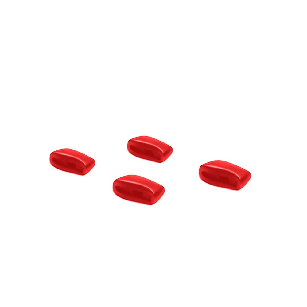Betterun Red Replacement Nose Pads Pieces for Oakley Flak Jacket/Flak Jacket XLJ/SI Speed Jacket