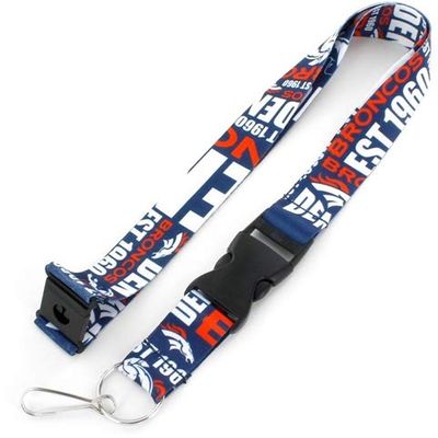 aminco Denver Broncos Dynamic Lanyard Keychain Badge Holder