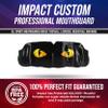 Impact All Sports Mouthguard Lacrosse, Football, Hockey, Basketball, Jiu-Jitsu, and More, Breathable Mouthguard for Youth Adults, Professional Custom-Fit, Snake Eyes view 2