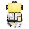 Cal Coast Fishing Battle Box Terminal Tackle Box - Fishing Organizer Box with Dividers, Dry Box Fishing Gear and Equipment - Fishing Lure Plastic Storage Box, Waterproof Containers, Bass Fishing Gear view 1
