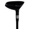 Left Handed Majek Golf +1 inch Over Big & Tall Senior Men's #9 Hybrid Senior Flex New Utility A Flex Club (Tall 6'0"+ / +1" Over) with Midsize Black Pro Velvet Grip view 3