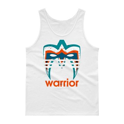 The Ultimate Warrior Face Paint Miami Tank top White