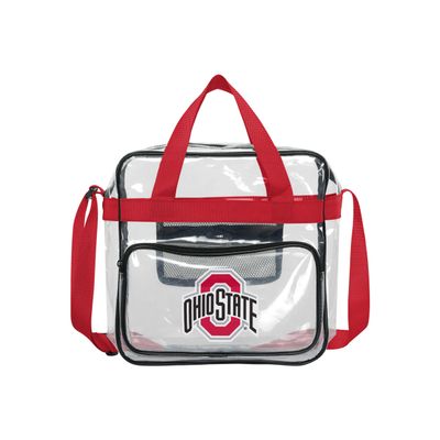 FOCO Ohio State Buckeyes NCAA Clear High End Messenger Bag