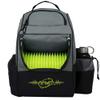 MVP Disc Sports Shuttle Disc Golf Backpack Bag (Gray/Lime) view 1